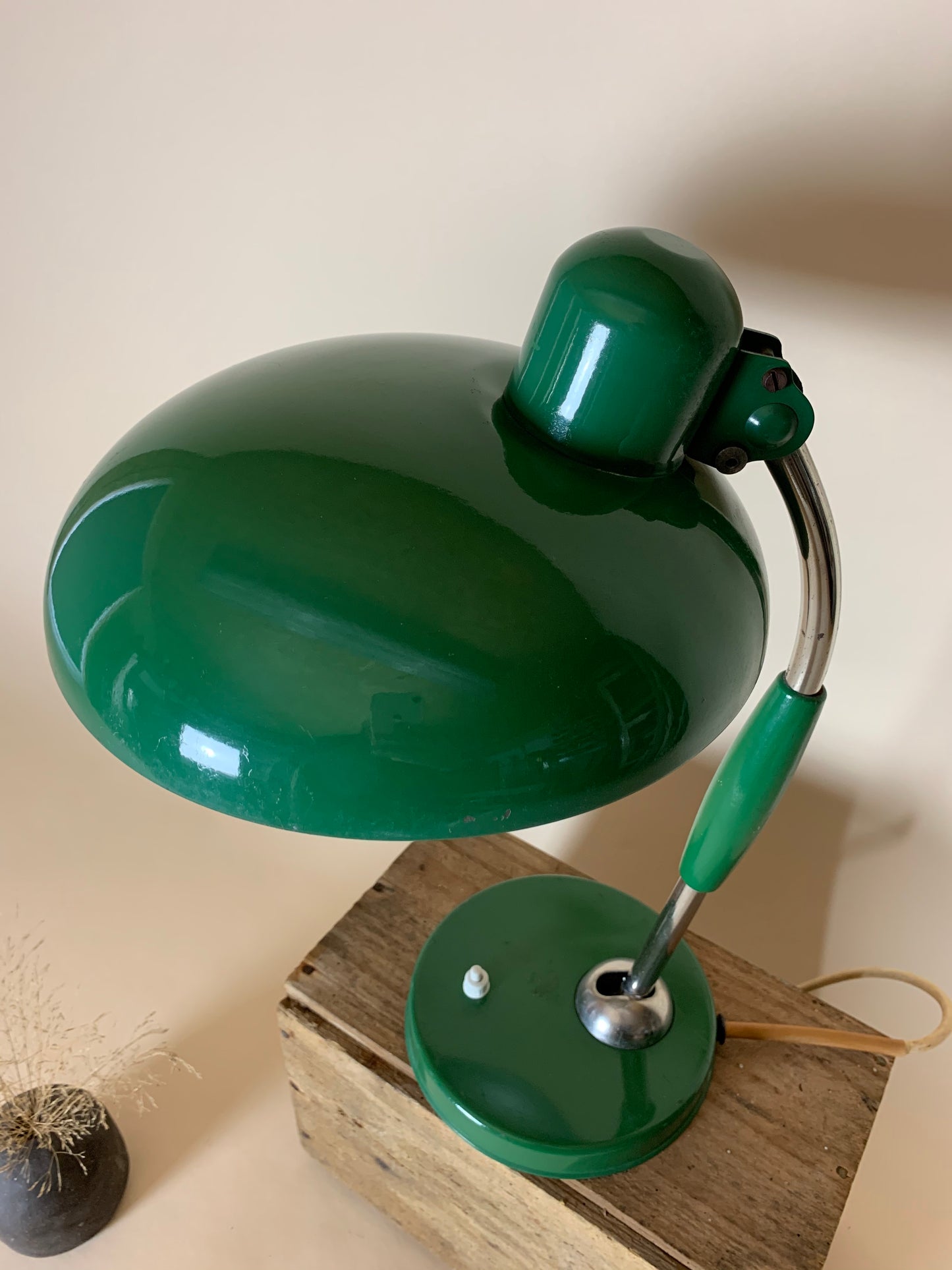 Grüne Koranda-Lampe von Christian Dell