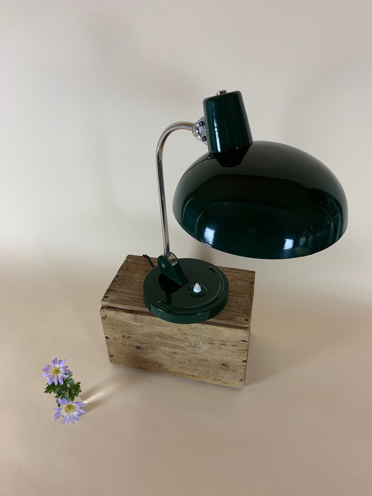 Tischlampe entworfen von Christian Dell für Koranda