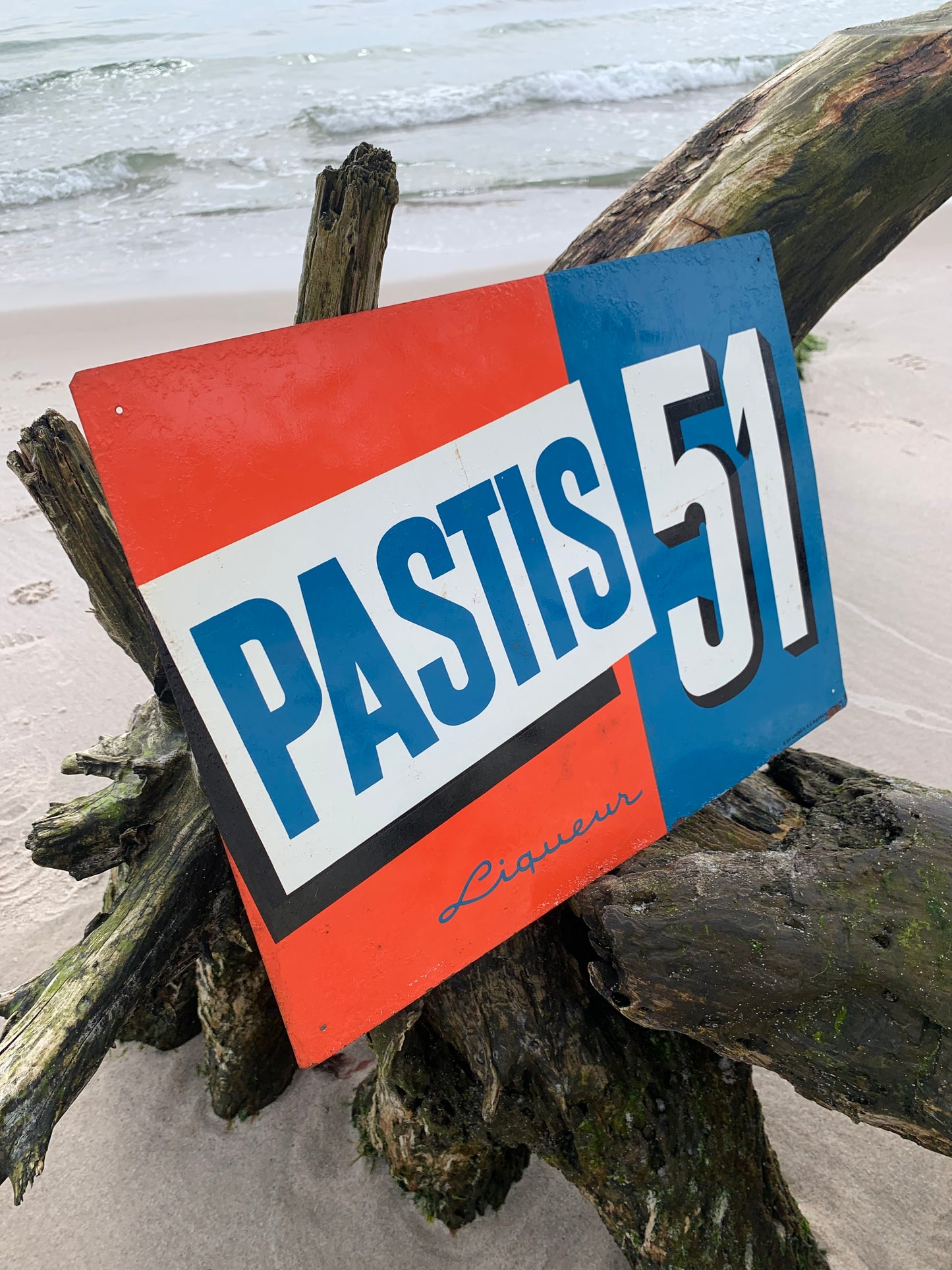 Pastis-Schild aus den 1960er Jahren