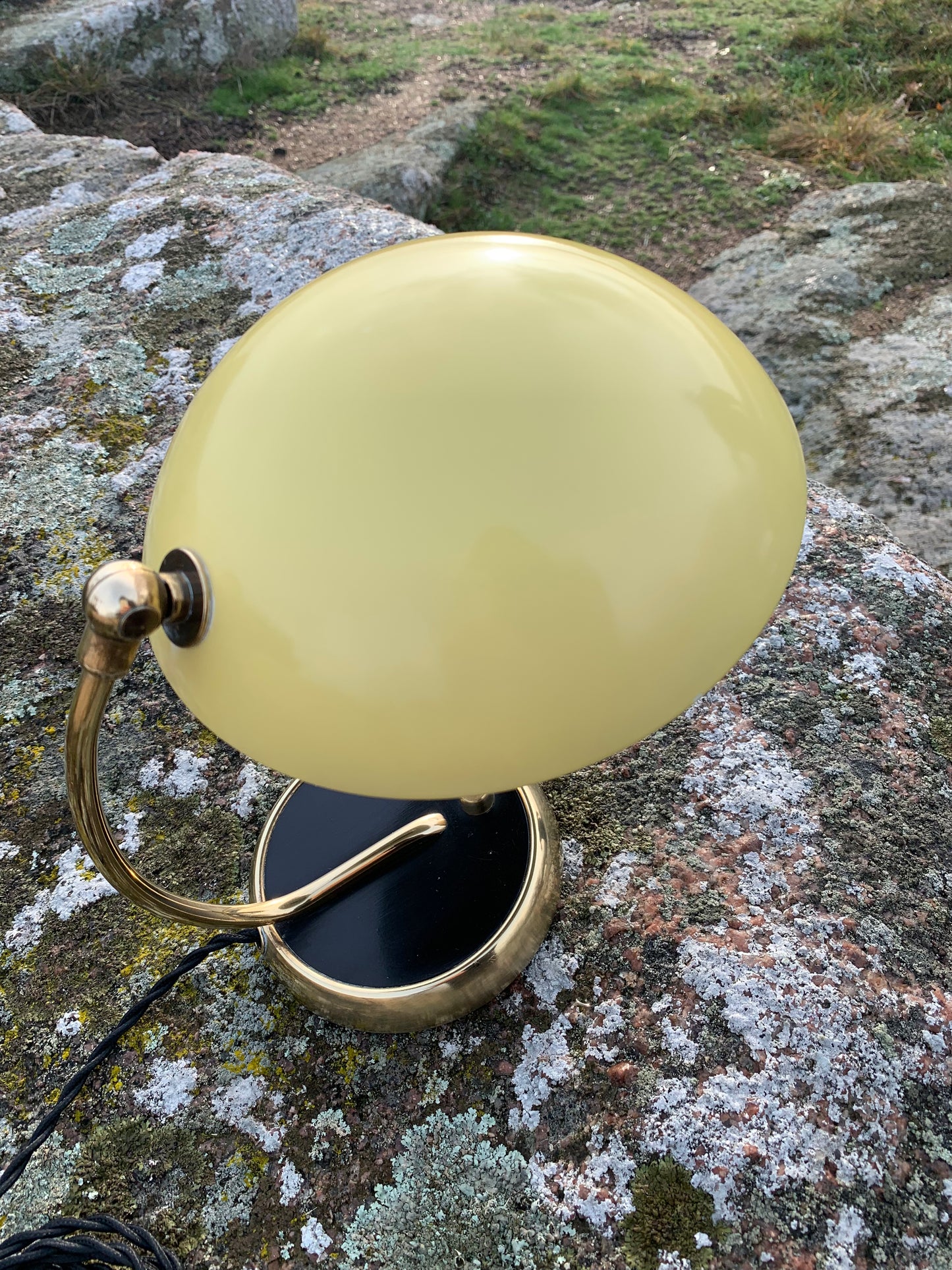 Helo Vintage Lampe - Gelb