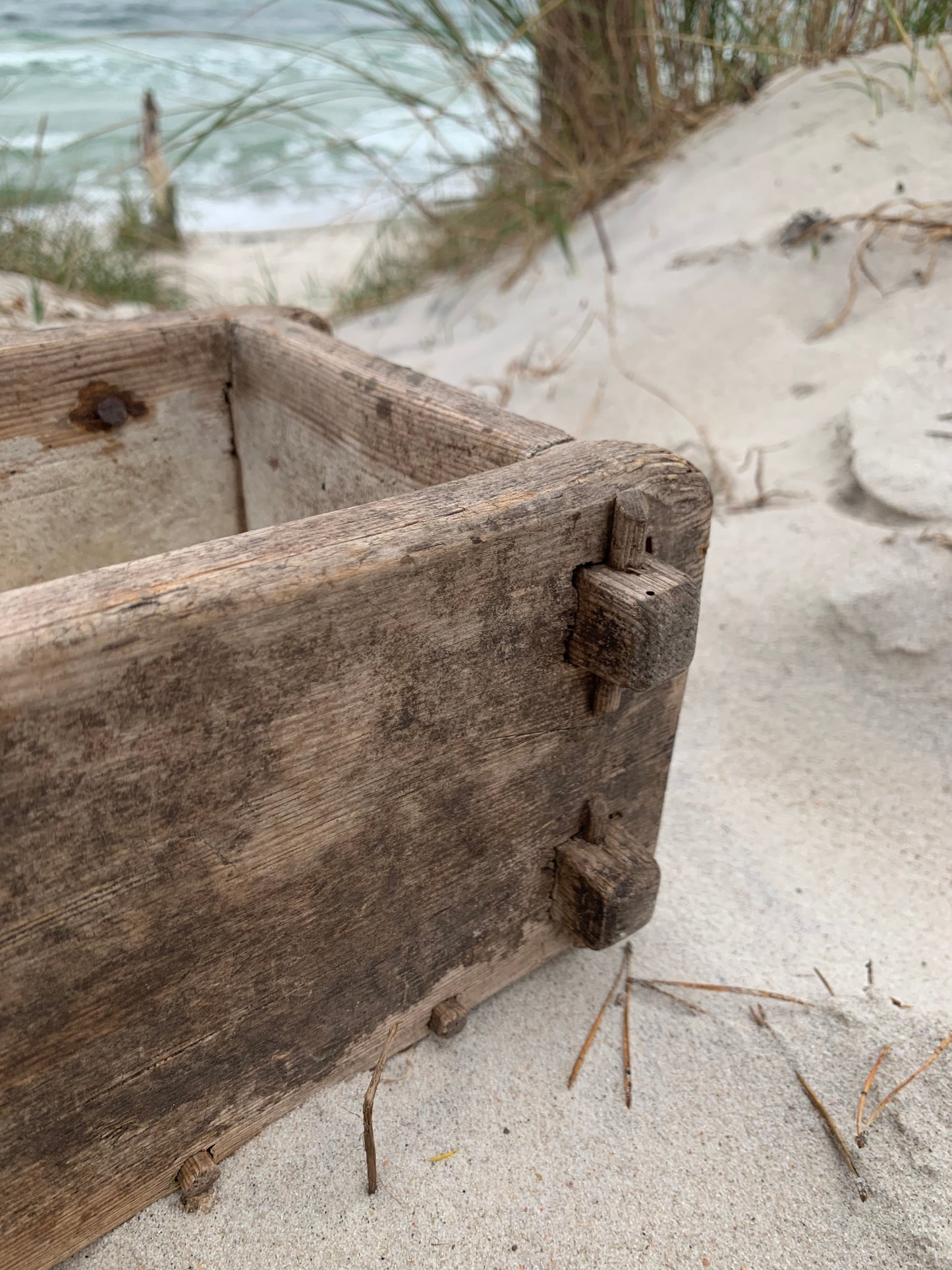 Käseform aus Holz