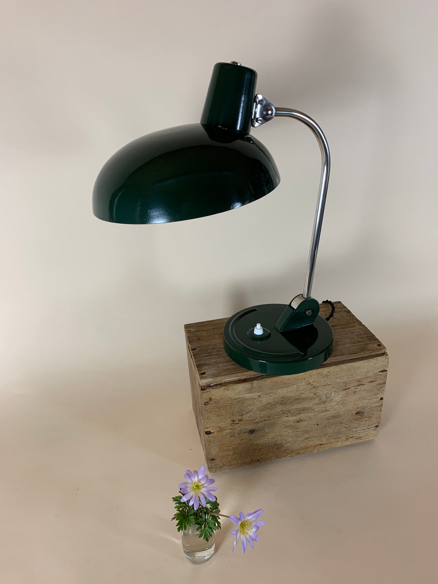 Tischlampe entworfen von Christian Dell für Koranda