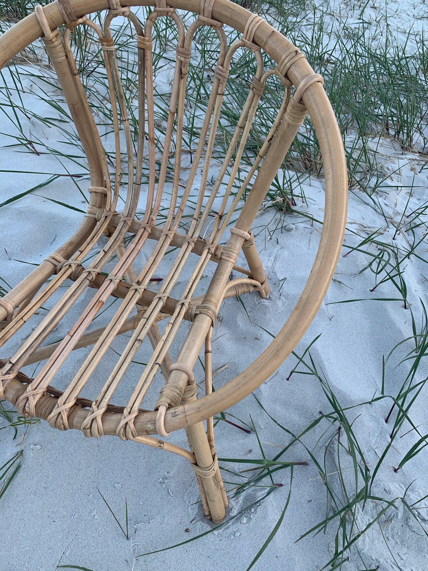 Kinderstuhl aus Rattan