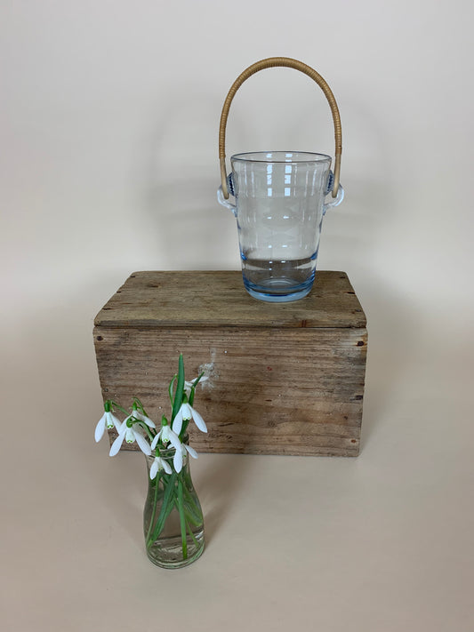 Eiskübel von Holmegaard aus Glas mit Griff