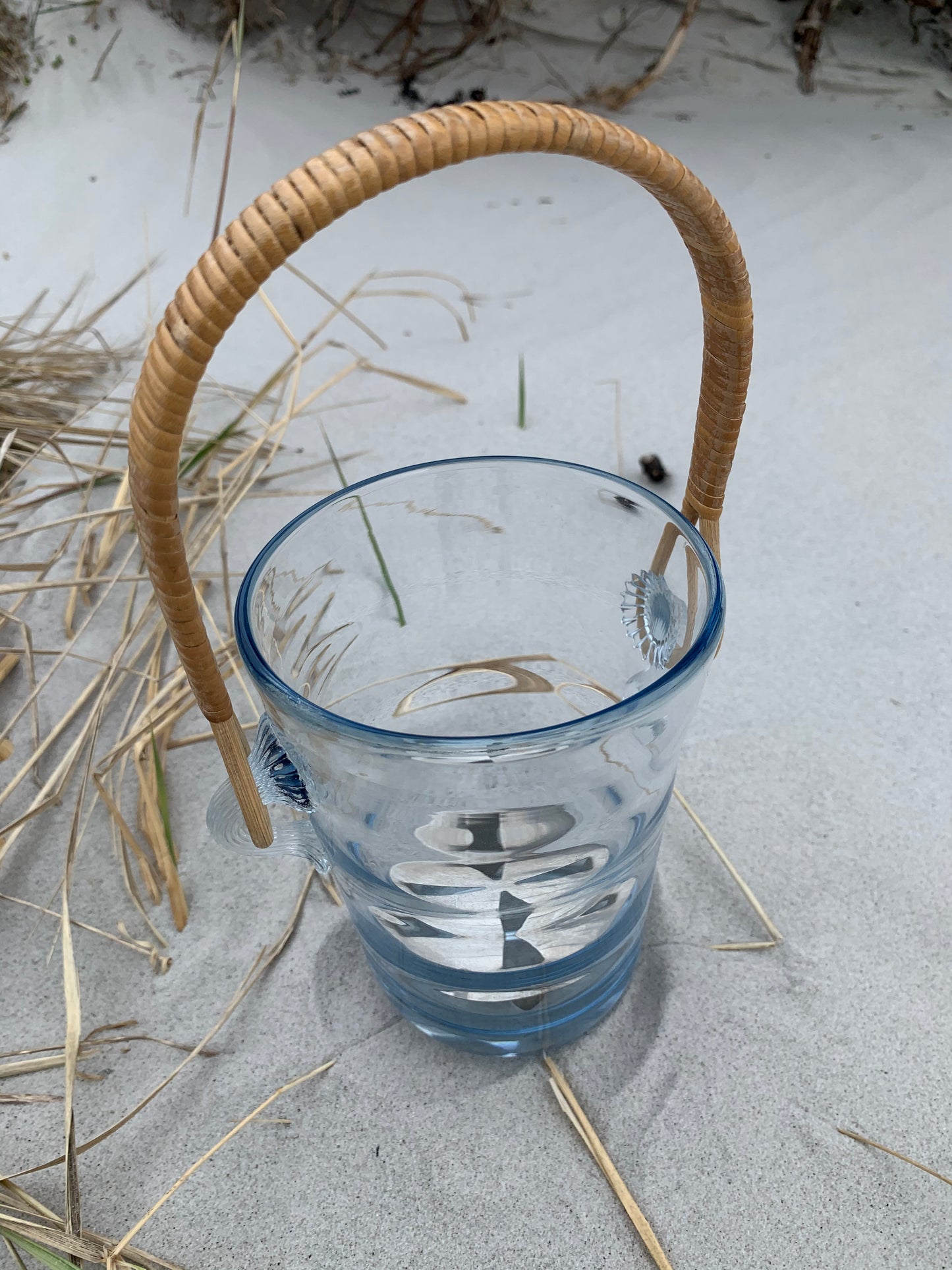 Holmegaard Eiskübel mit Griff und Bodenrost