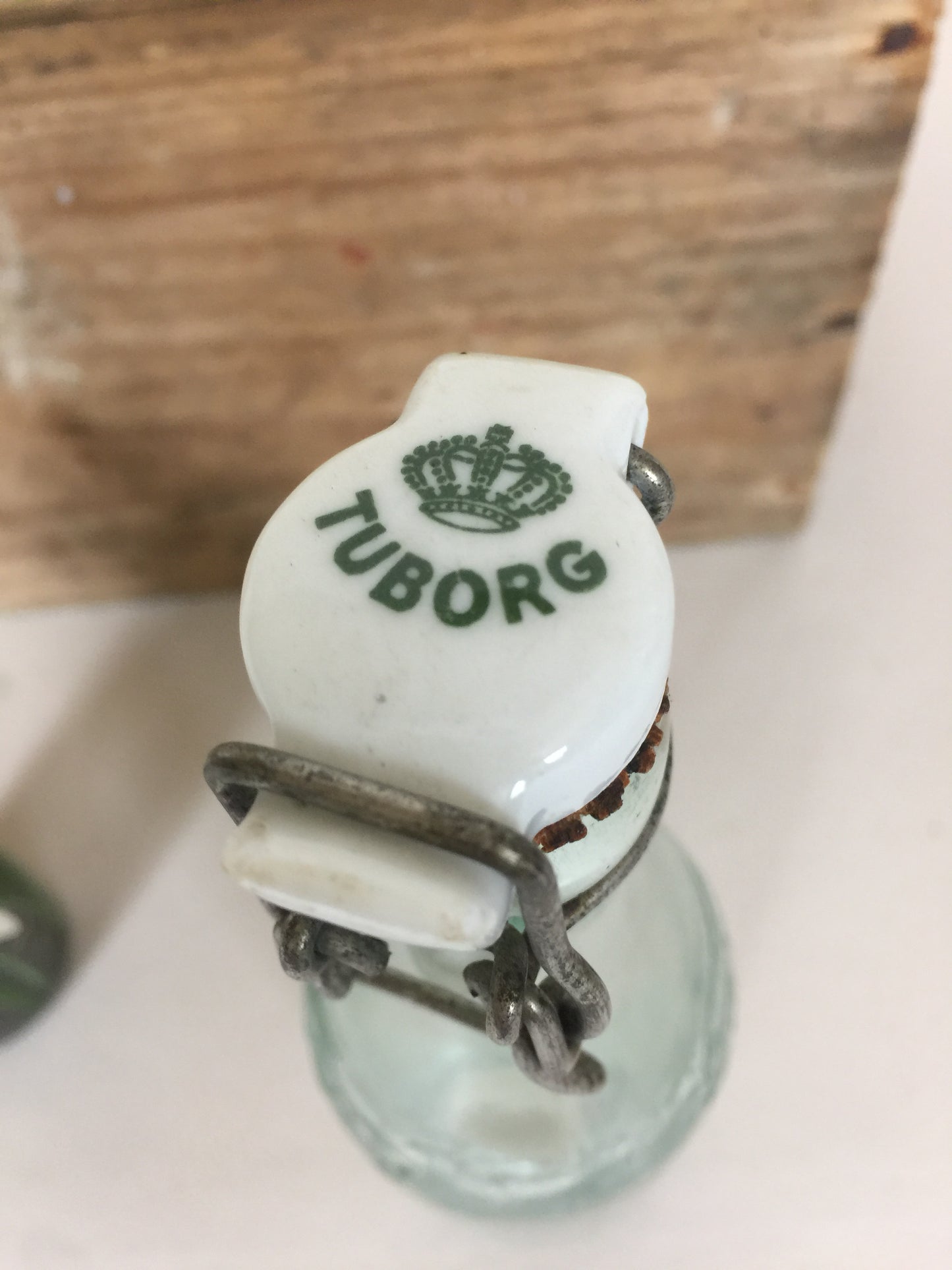 Glasflasche von Tuborg