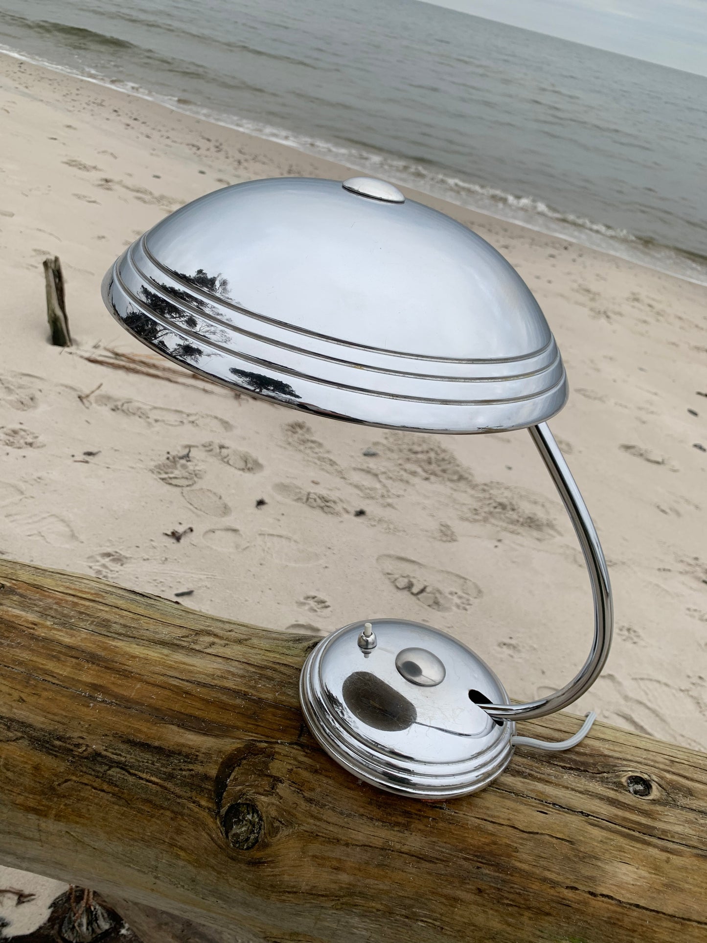 Helo Vintage Lampe - Chrom