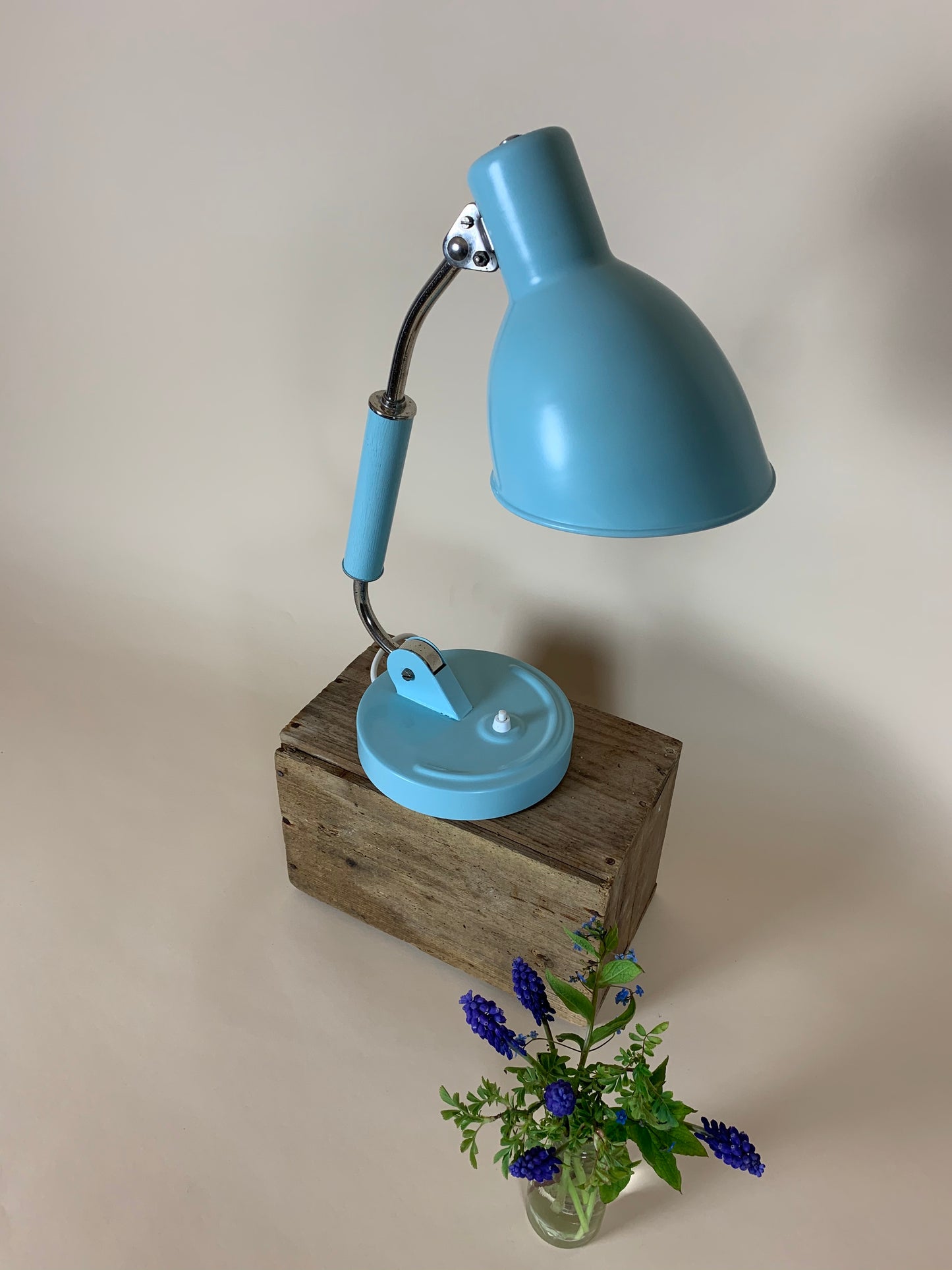 Vintage Lampe, entworfen von Christian Dell für Koranda