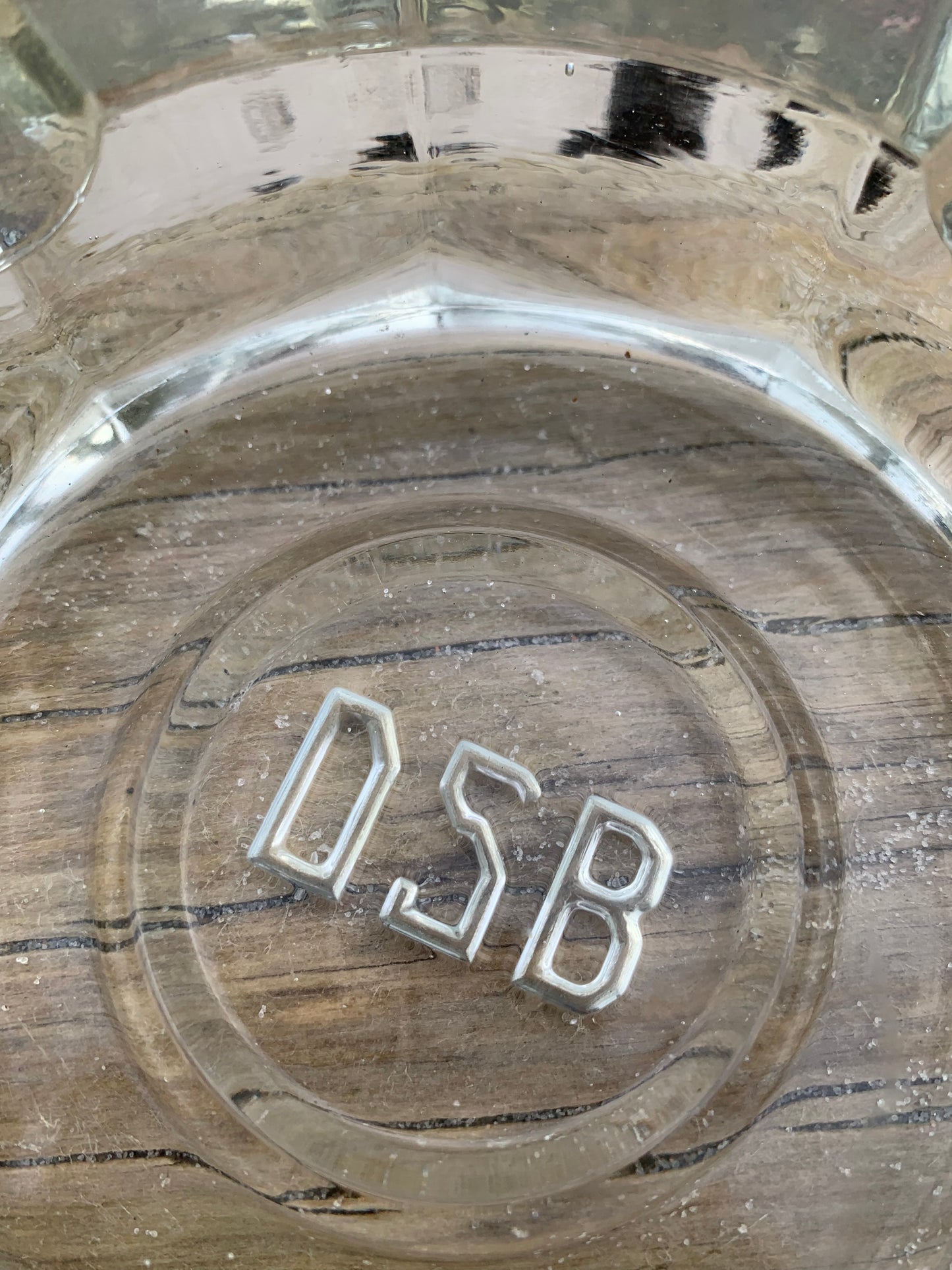 DSB Aschenbecher aus Glas